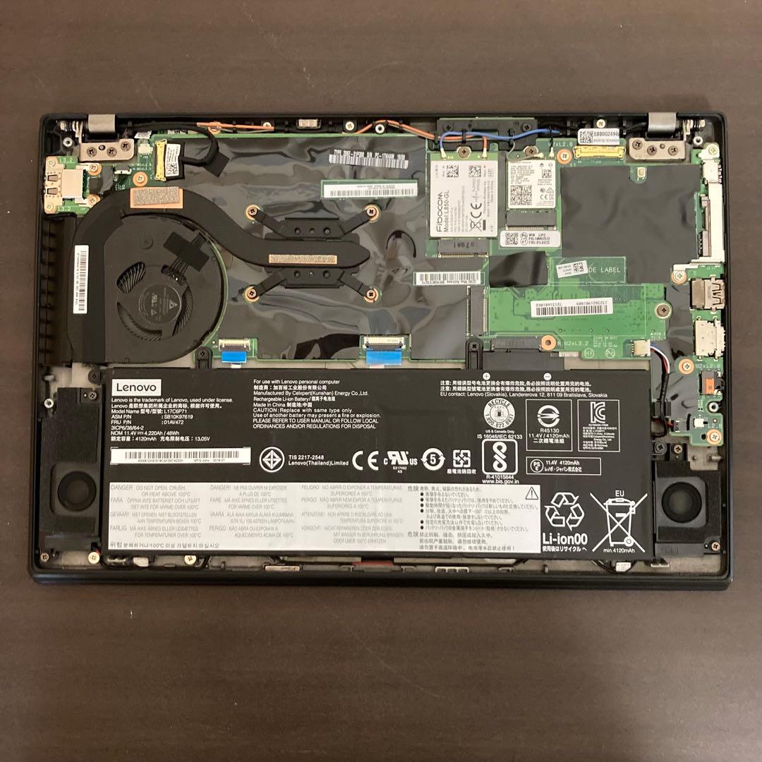 起動確認済みジャンク 8世代i5 Lenovo ThinkPad