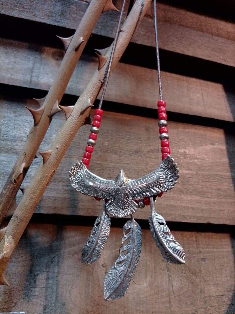 イーグルフェザー　ネックレス 925