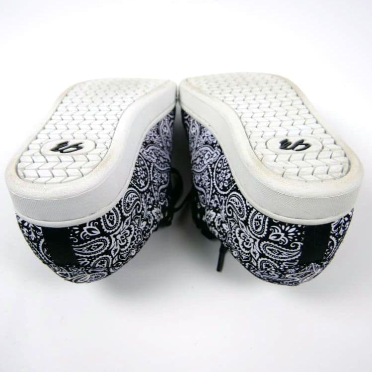 eS ACCEL OG バンダナ柄 スニーカー 26cm ブラック スケシュー