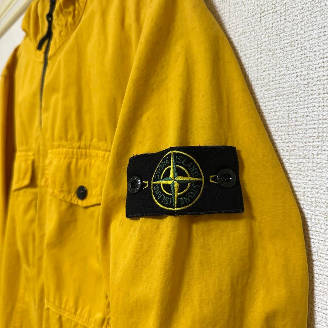 【レアモノ】Stone  フード付きブロゾン イエロー M