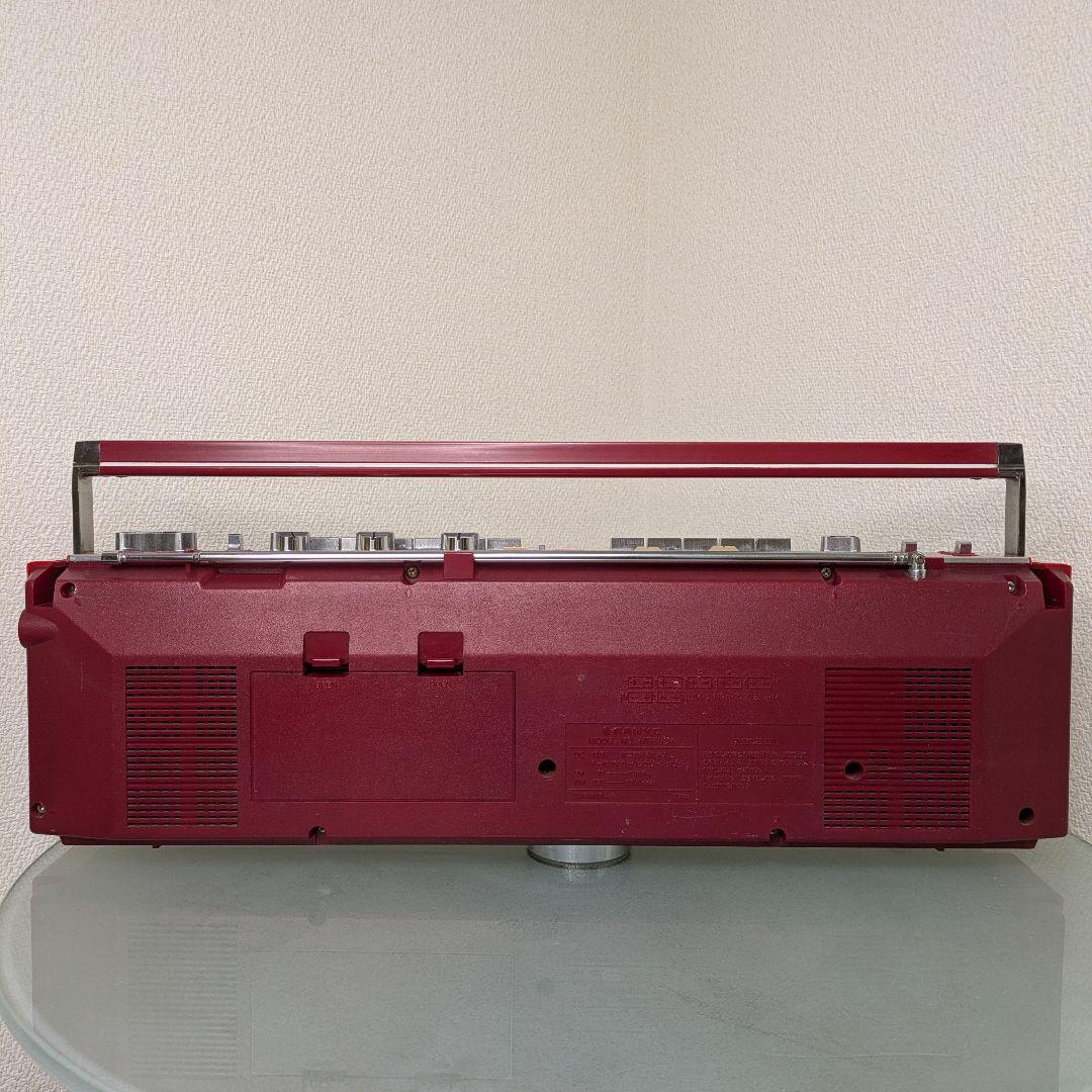 【動作品】SANYO サンヨーWカセットデッキMR-WU4　昭和レトロビンテージ