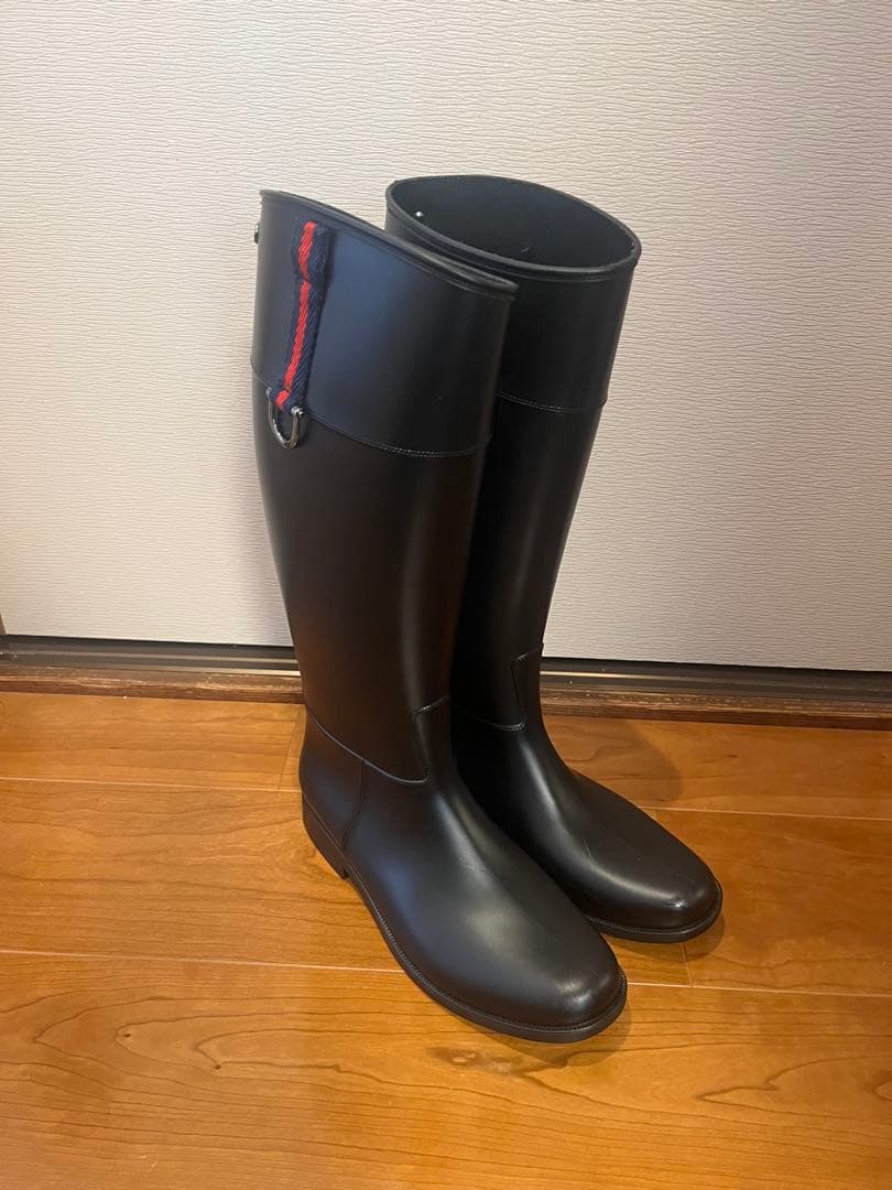 【回数少なめ】igor ロングレインブーツ サイズ41 箱付