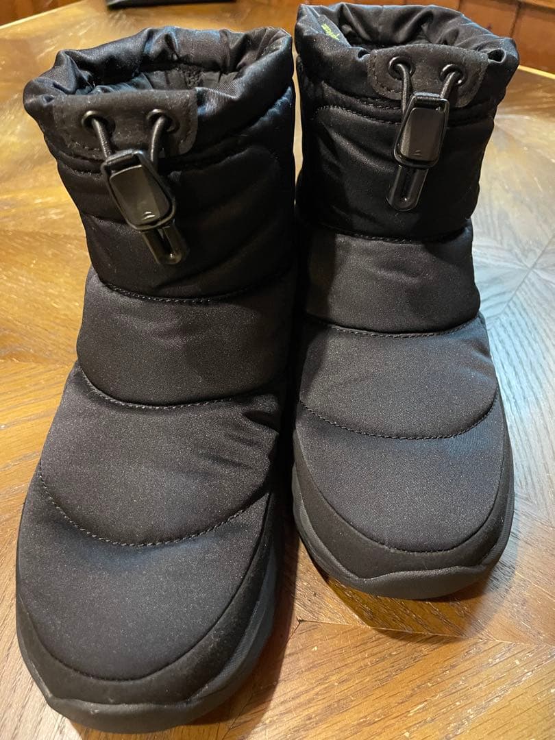 THE NORTH FACE ブラックショートブーツ23cm