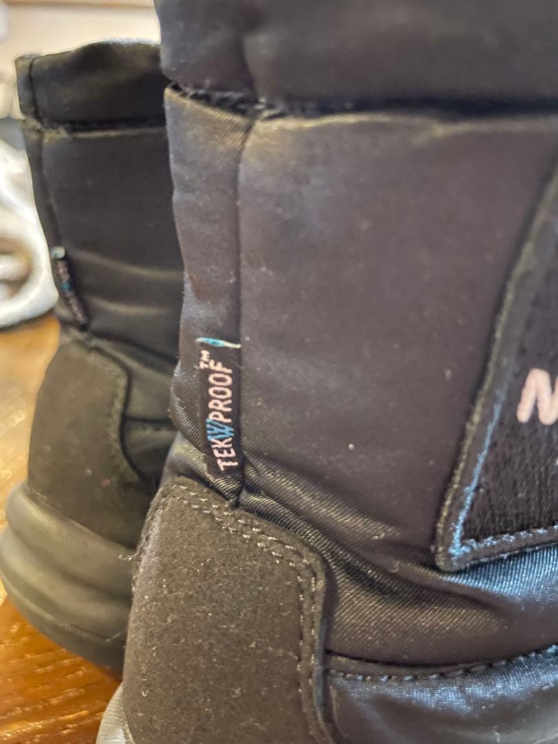 THE NORTH FACE ブラックショートブーツ23cm