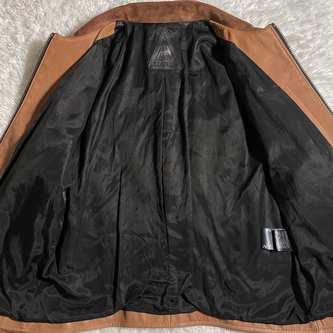 A leather レザージャケット ウエスタン スウェード