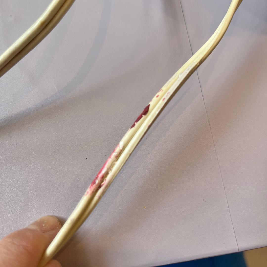 Maruman 置時計 EM-700 オレンジ　ミッドセンチュリー