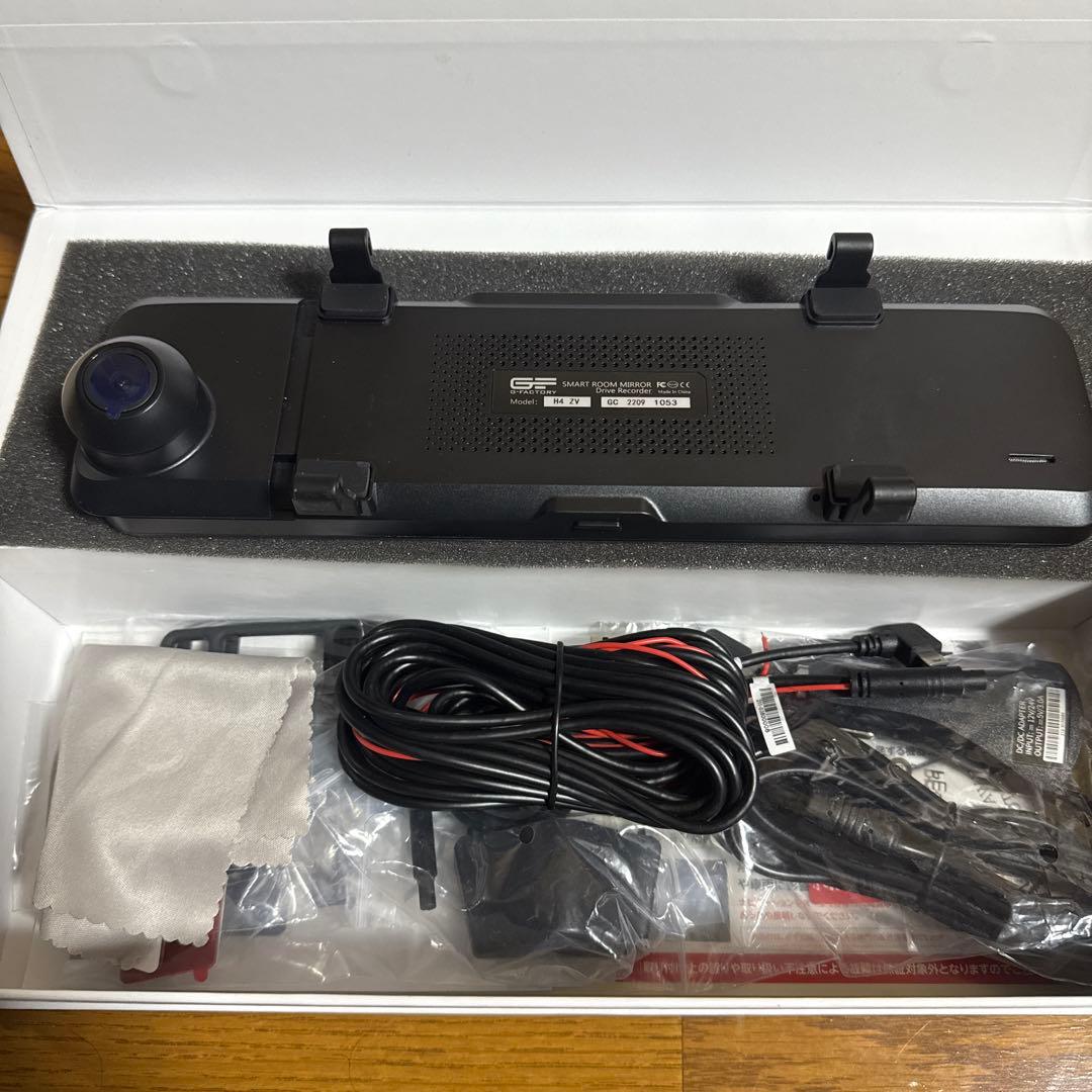 G-FACTORY スマートルームミラー H4 ZV 前後ドライブレコーダー