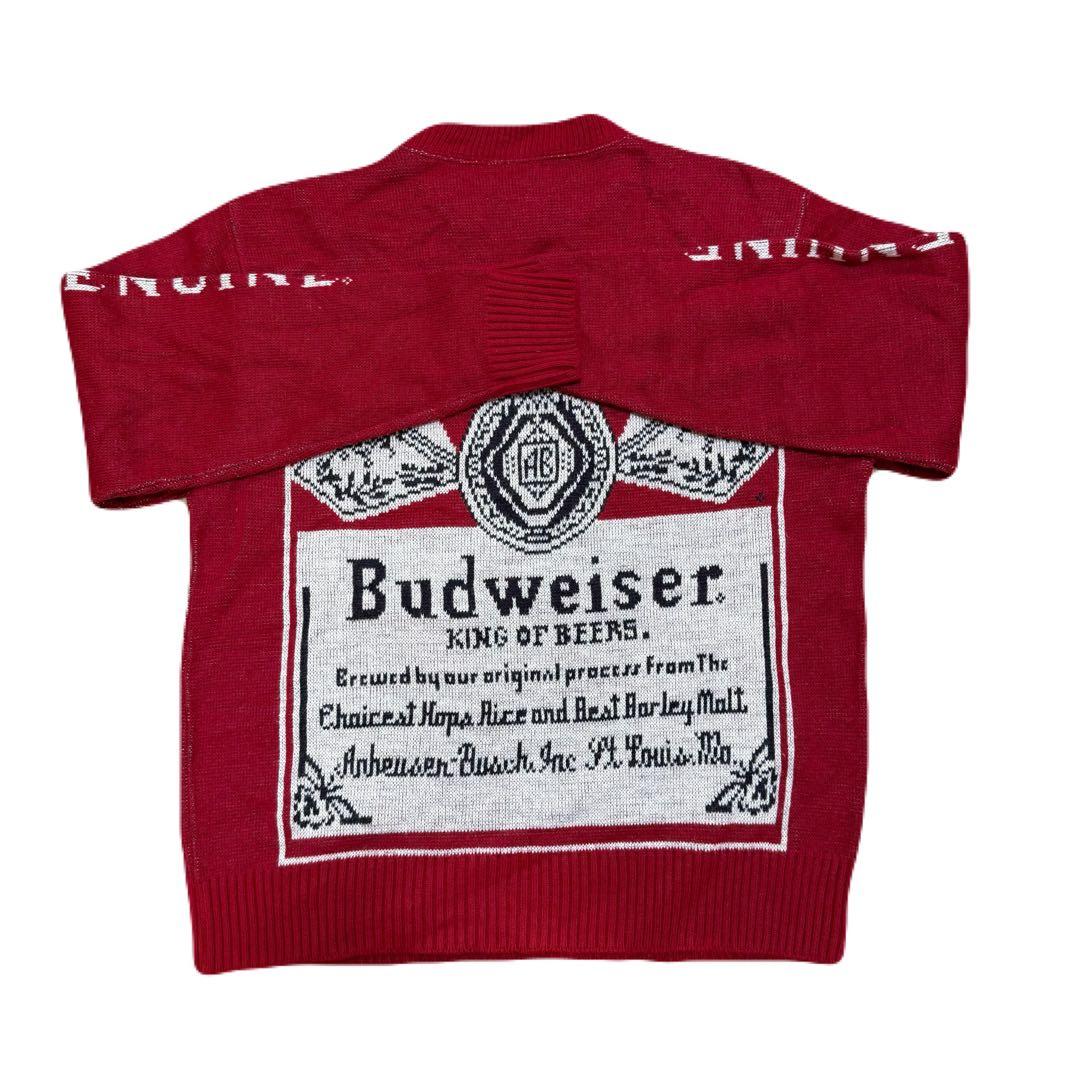 SIGNET Budweiser ニット 70s USA製 ジャカード織り
