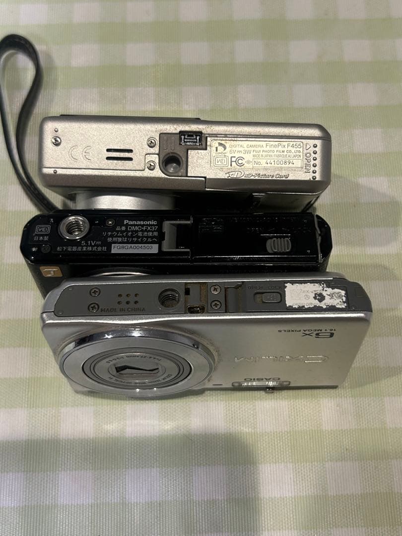 Fujifilm & Lumix &Exilim カメラセットジャンク