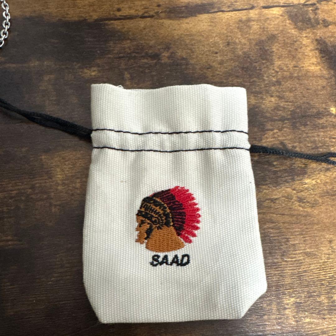 羽根デザイン シルバーネックレス