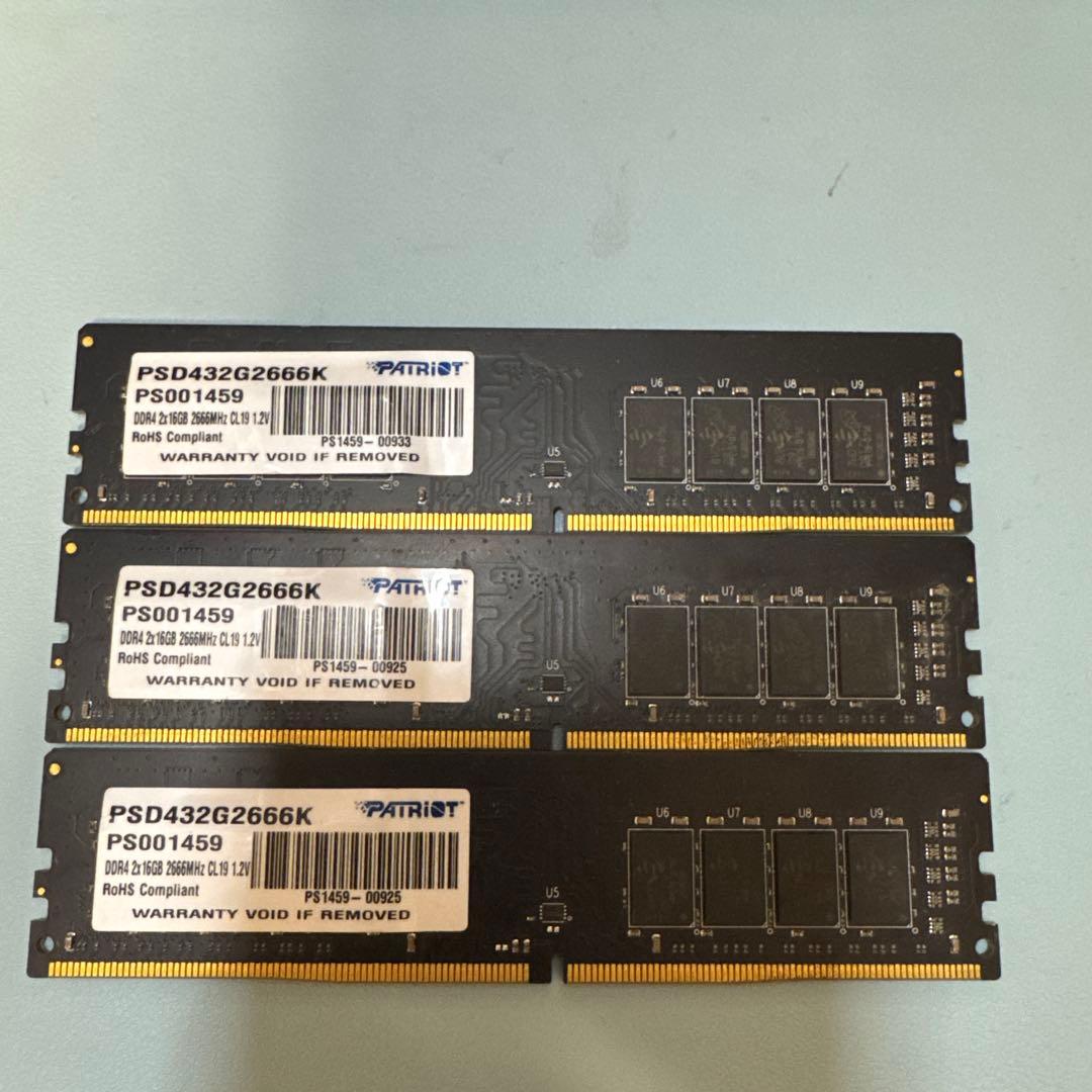 DDR4 16GB 3枚