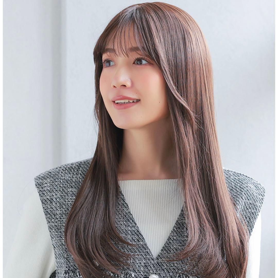 AQUADOLL ウィッグ ロング/フロント手植え オンリーワンカールロング