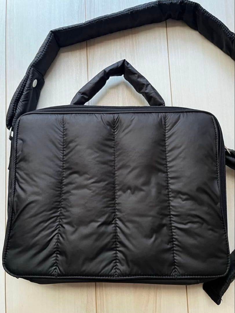 【美品】calin カラン キルティングマザーズバッグ　ブラック