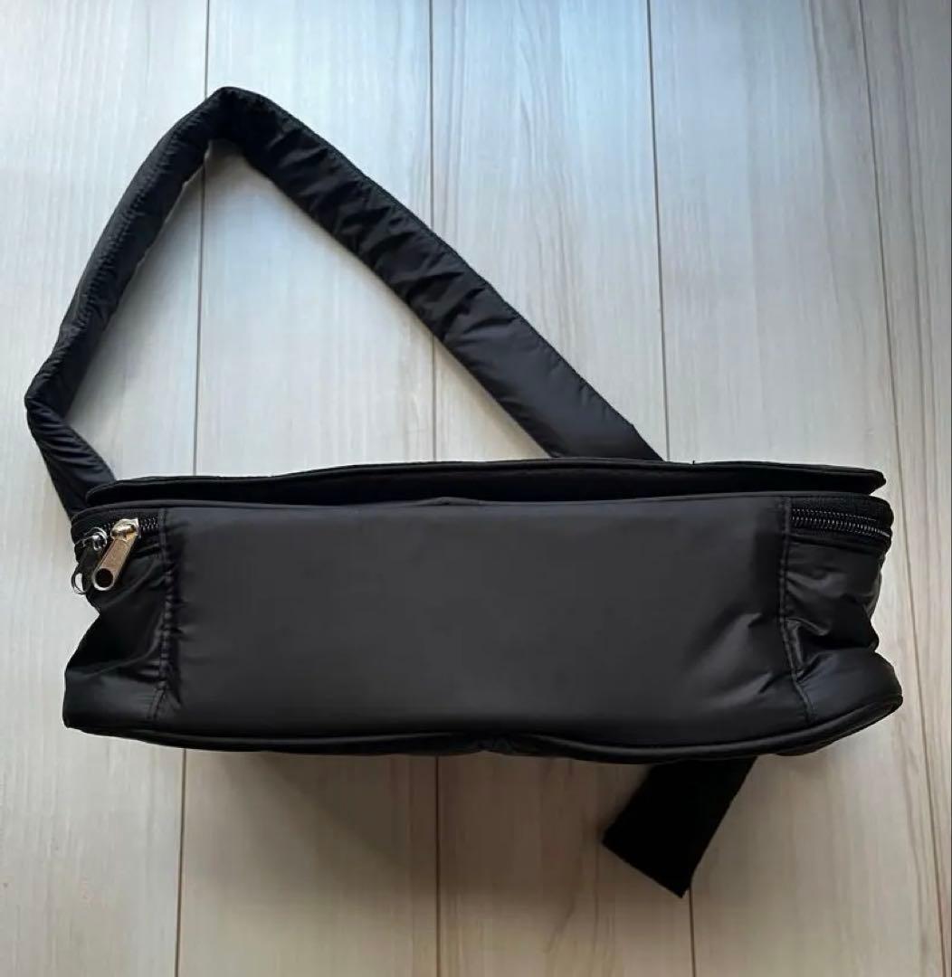 【美品】calin カラン キルティングマザーズバッグ　ブラック