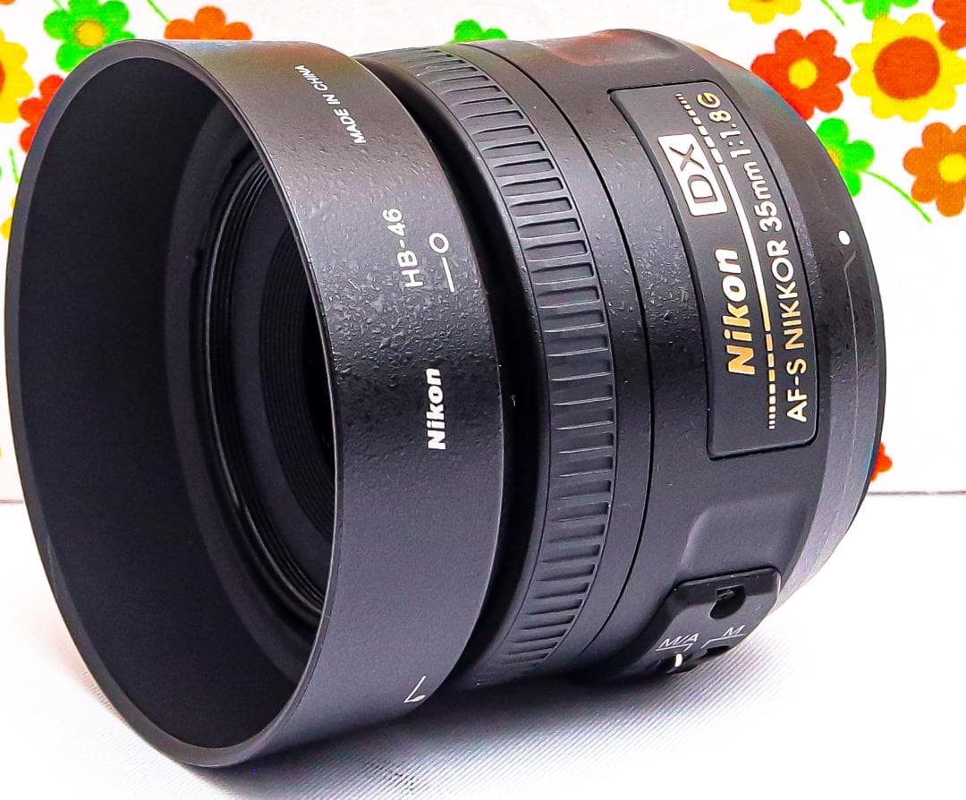 美品☆Nikon AF-S 35mm f/1.8G☆付属品付き♪☆大人気単焦点