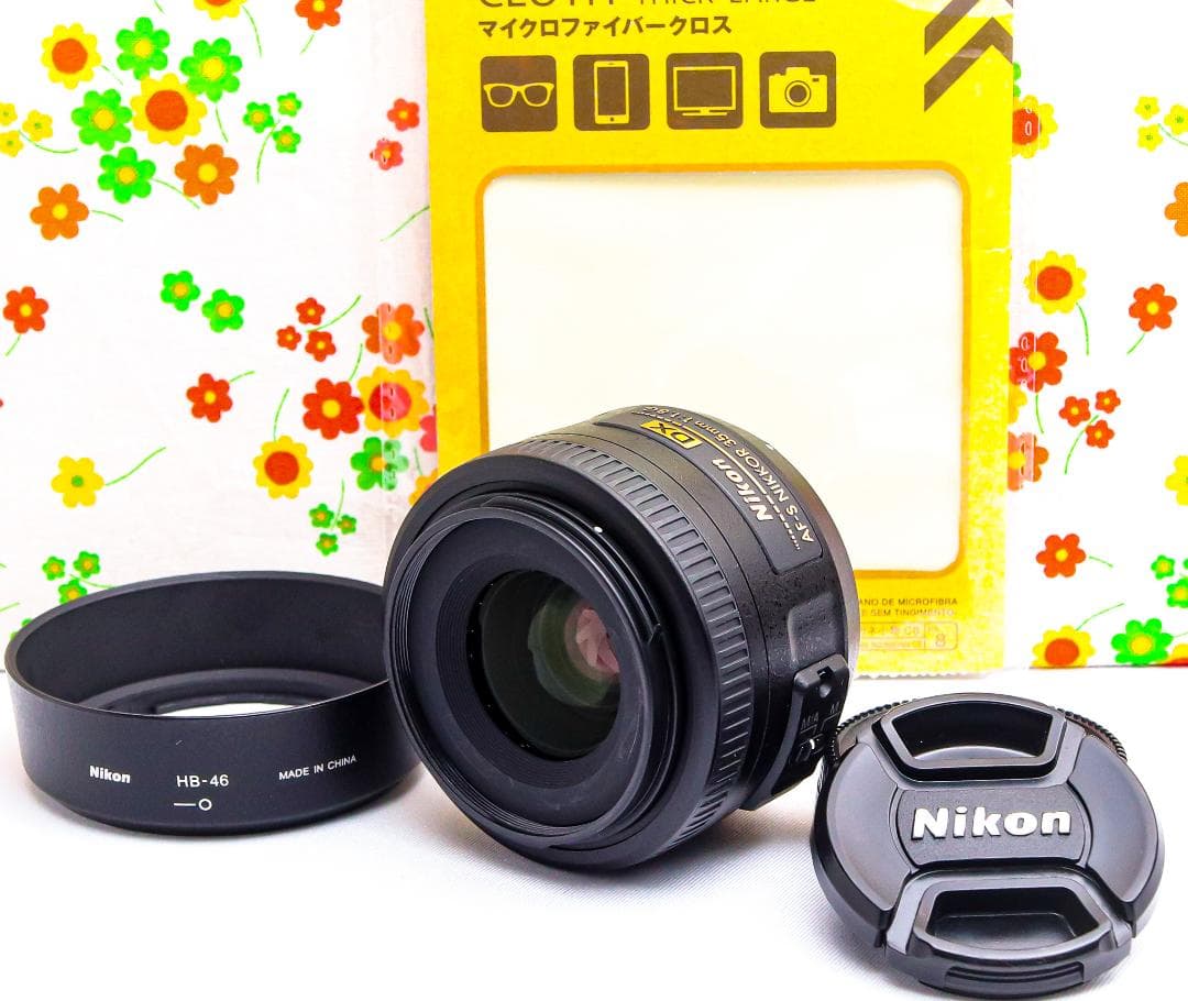 美品☆Nikon AF-S 35mm f/1.8G☆付属品付き♪☆大人気単焦点