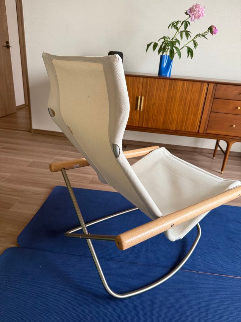 7/6まで! NychairXニーチェアエックス ロッキング ホワイト