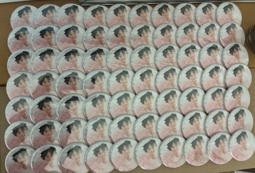 矢野妃菜喜 缶バッジ 70個