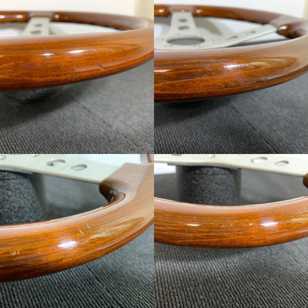 O.B.A オーバ オバ オバハン ウッド ステアリング 当時物 美品