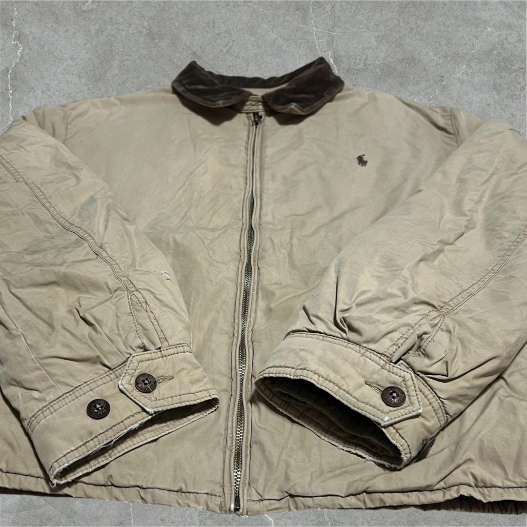 ゴ*ー様 古着 90s Ralph ポロラルフローレン スイングトップ