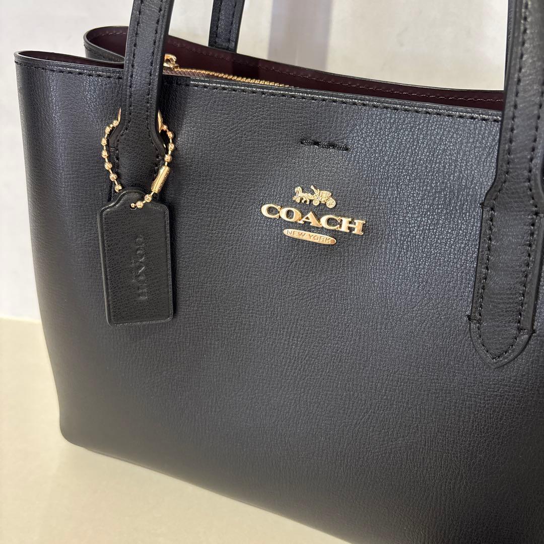 COACH ブラック トートバッグ