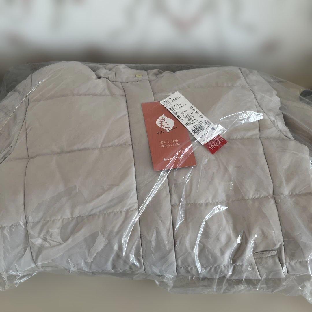 未開封品⭐︎グローバルワーク　ウツクシルエット撥水ダウンコート　グレージュL