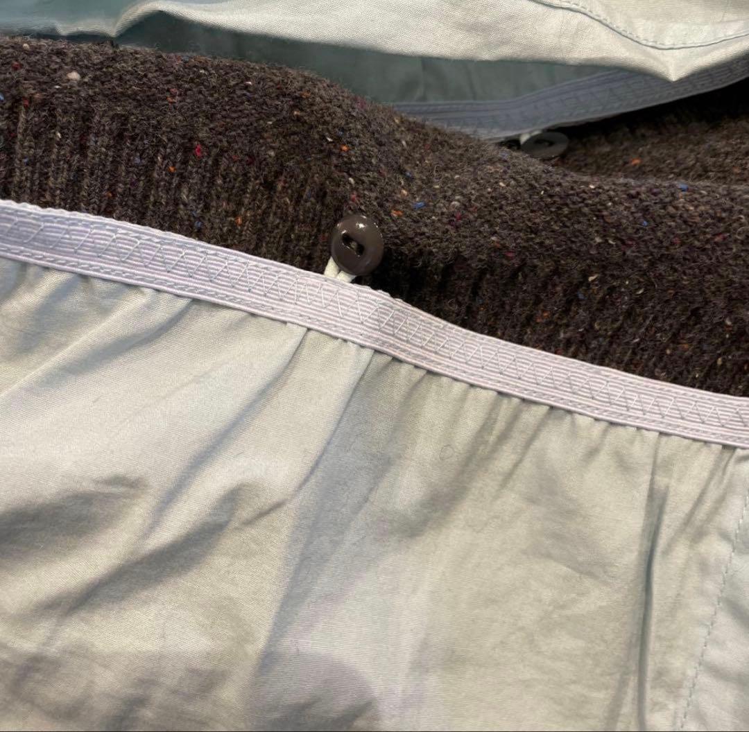 MUVEILニット　りす刺繍　模様