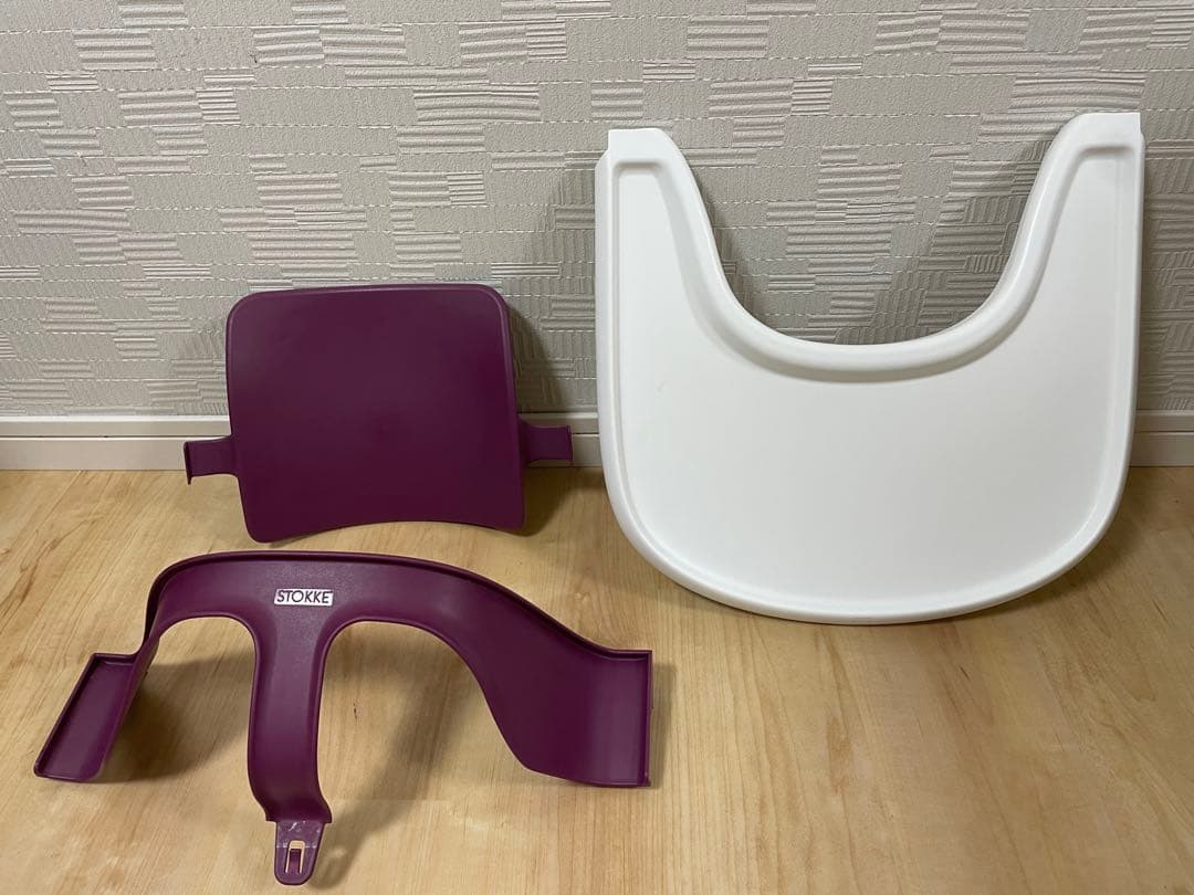 ストッケ トリップトラップ ナチュラル シリアル3 ベビーセット テーブル