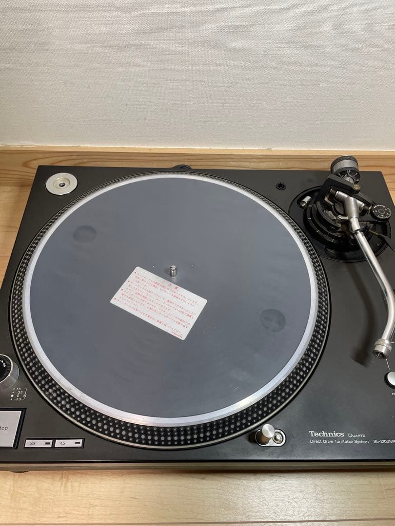 Technics SL-1200MK3D ターンテーブル ブラック 黒