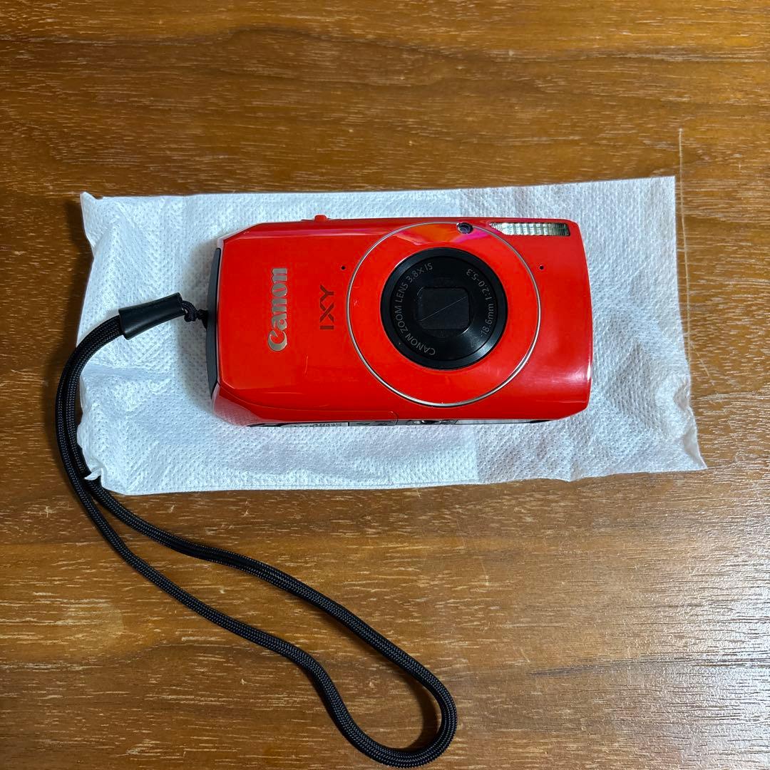 Canon IXY30s レッド デジタルカメラ　箱付き