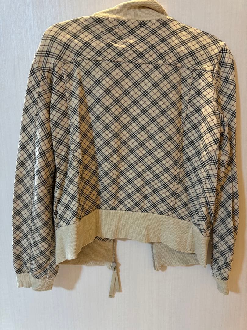 BURBERRY　バーバリー チェック柄 パーカー ベージュ