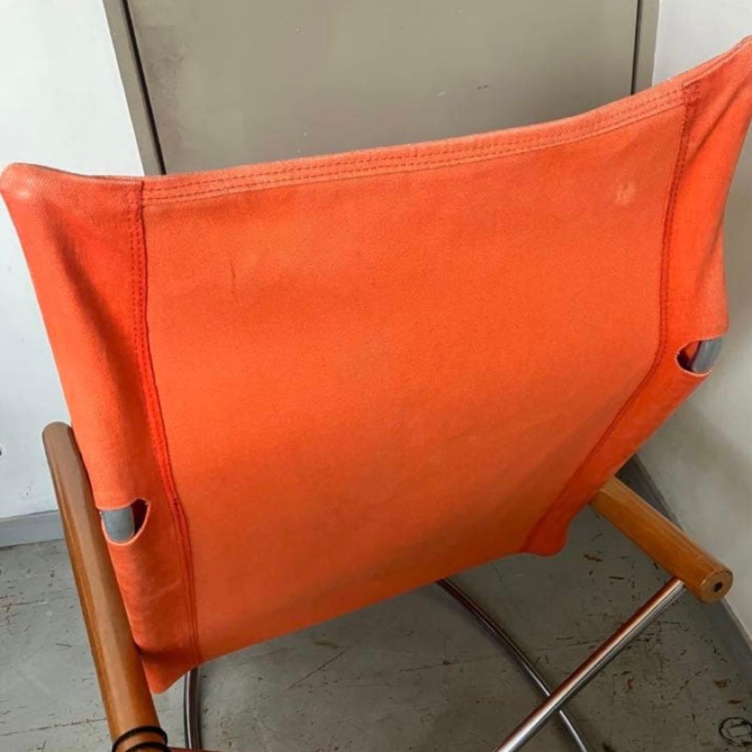 NychairX ニーチェア ロッキングチェア　ニーファニチャー製　オレンジ