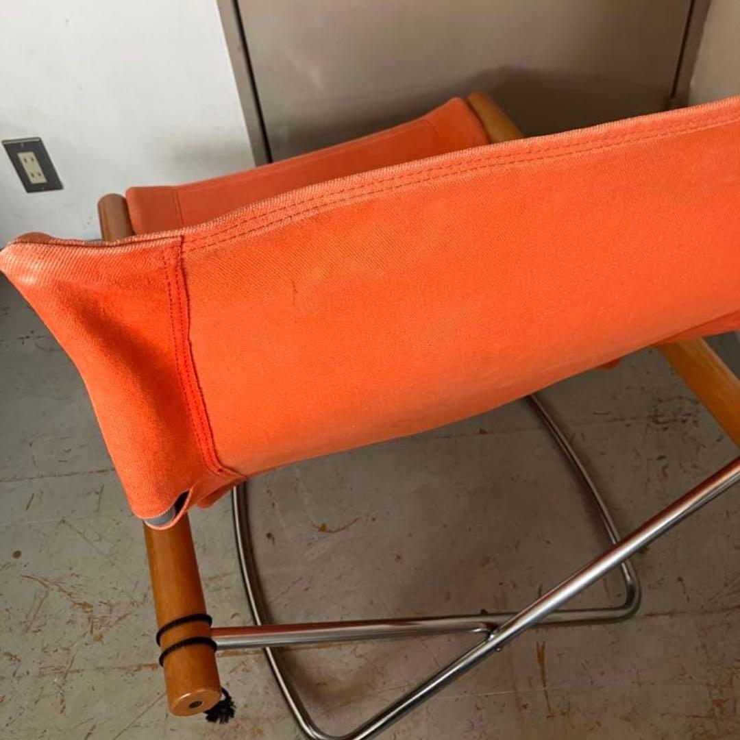 NychairX ニーチェア ロッキングチェア　ニーファニチャー製　オレンジ