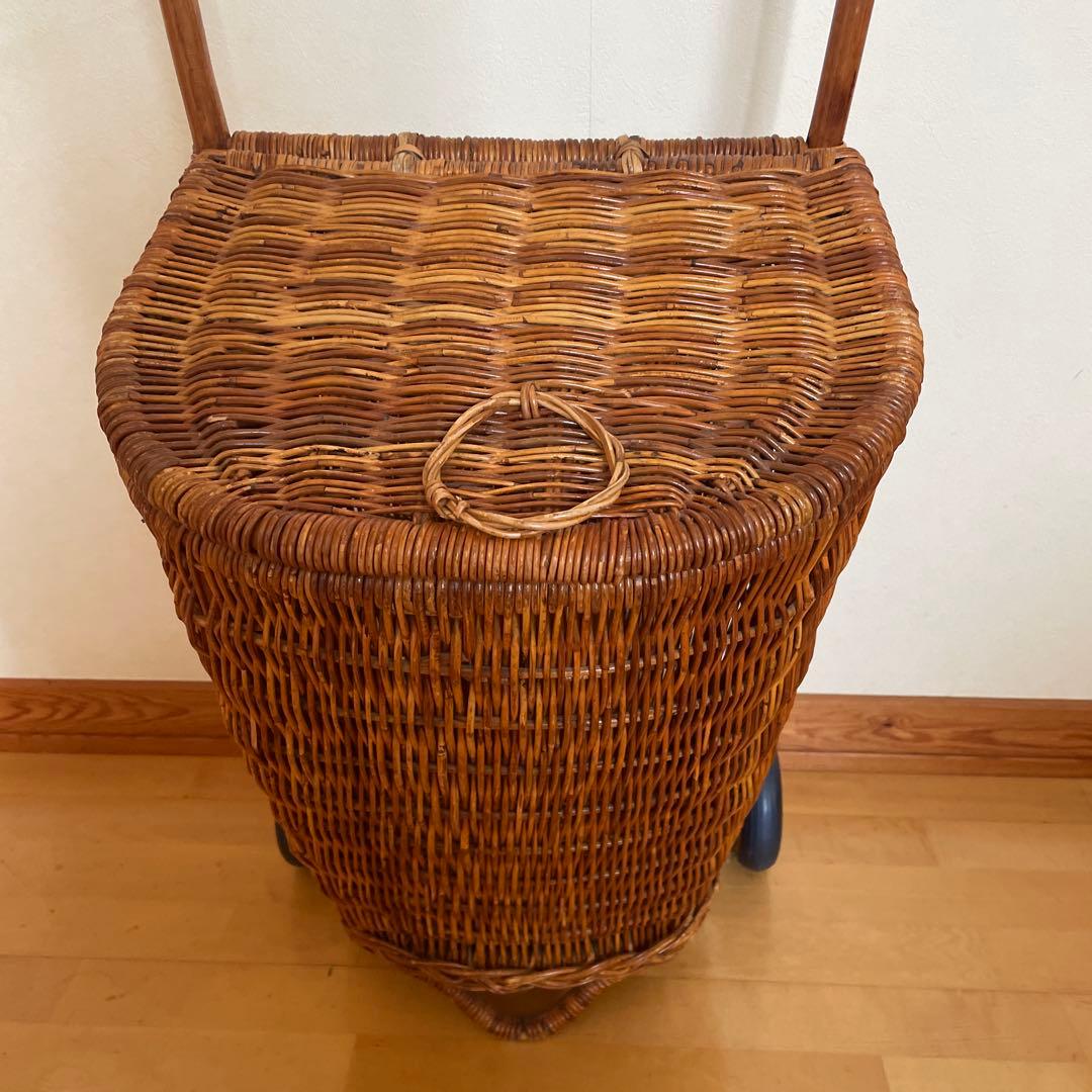 らぶちゃん専用＊籐　ラタン　キャリーカート　他セット