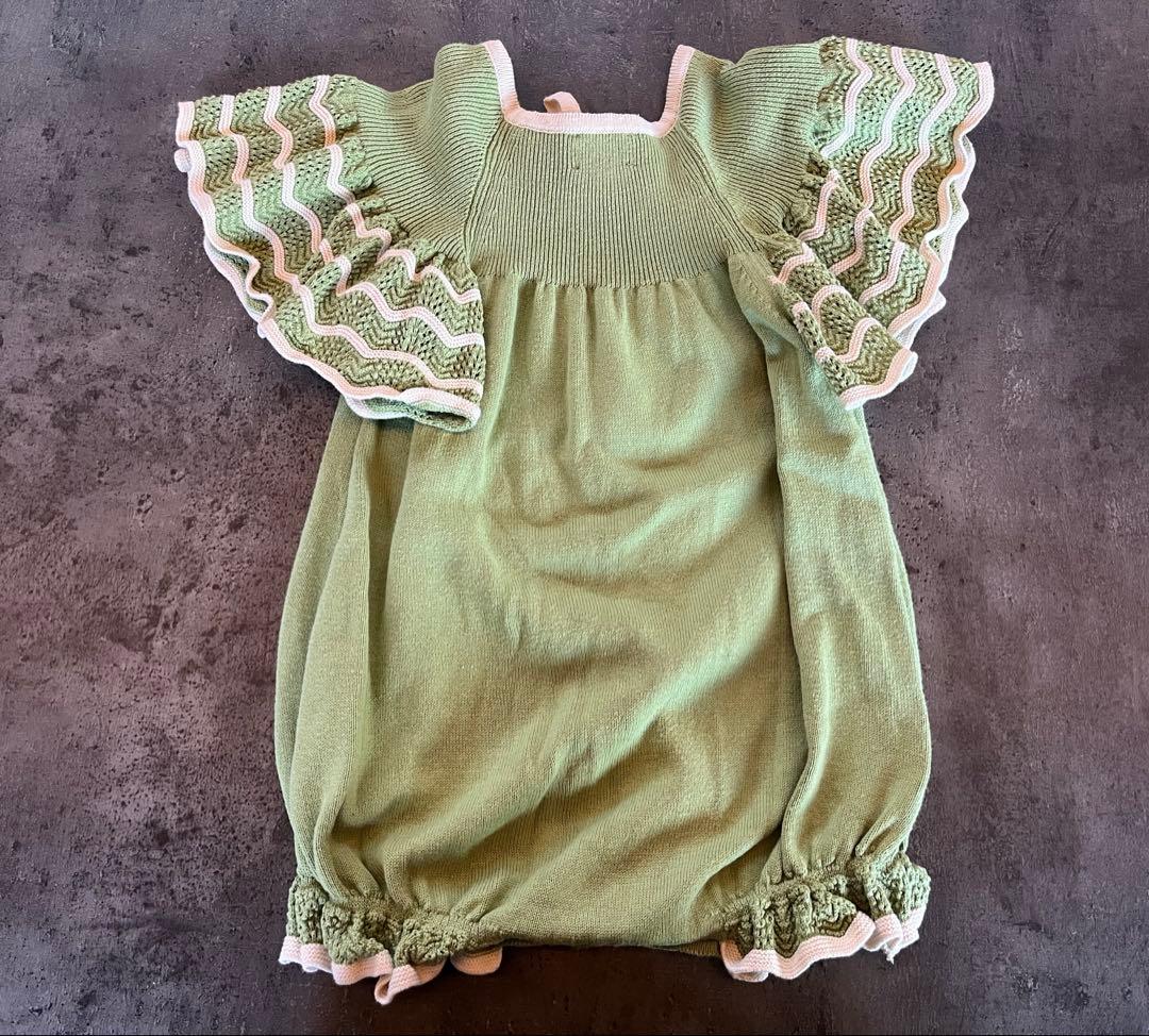 MABLI マブリ ロンパース グリーン 2Y