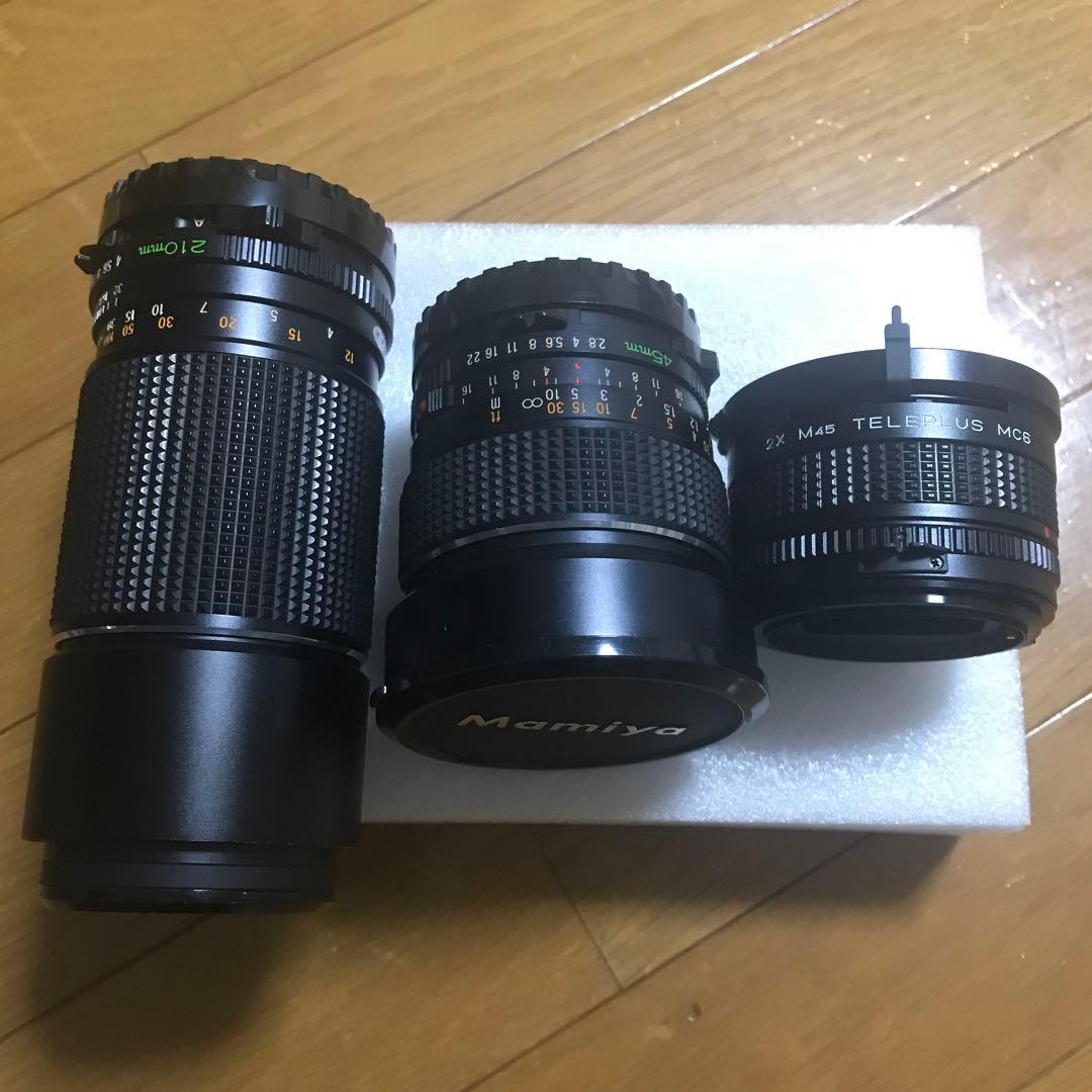 美品マミヤMamiya M6451000S MAMIYA-SEKOR C 210