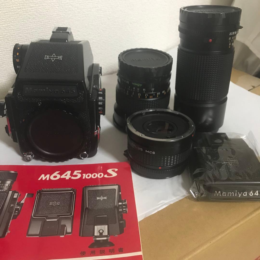 美品マミヤMamiya M6451000S MAMIYA-SEKOR C 210