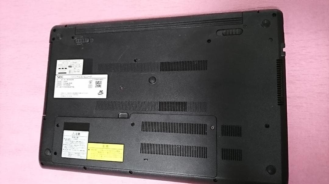 難ありNEC ノートパソコン