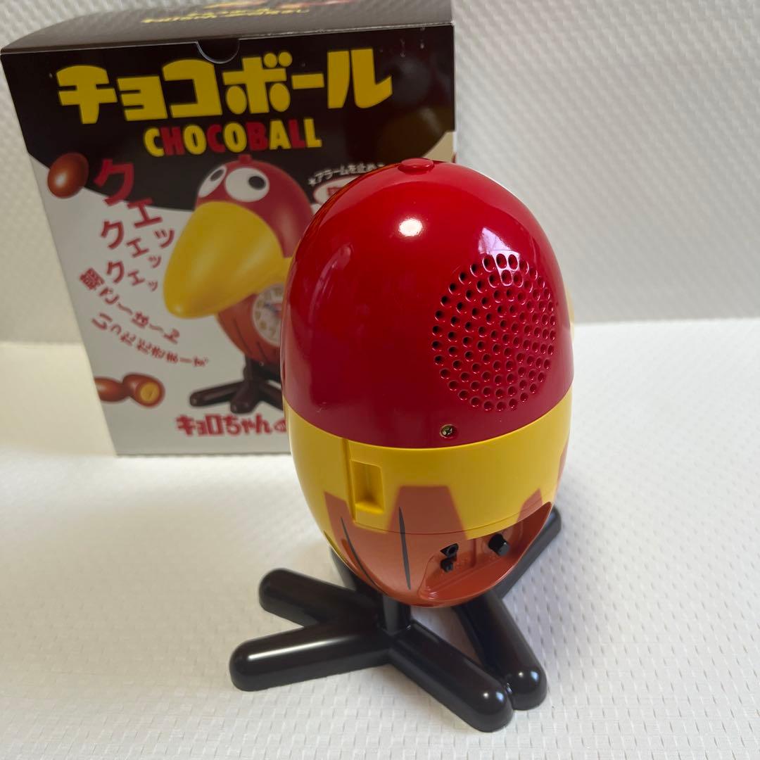 【箱あり】キョロちゃん　目覚まし時計　チロルチョコ　音鳴ります