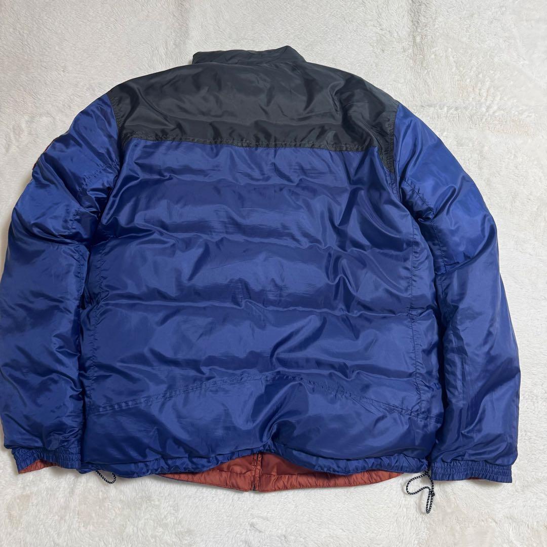 美品Eddie Bauer EB650肉厚リバーシブルダウンジャケットメンズL