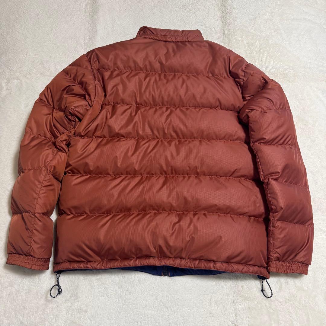 美品Eddie Bauer EB650肉厚リバーシブルダウンジャケットメンズL