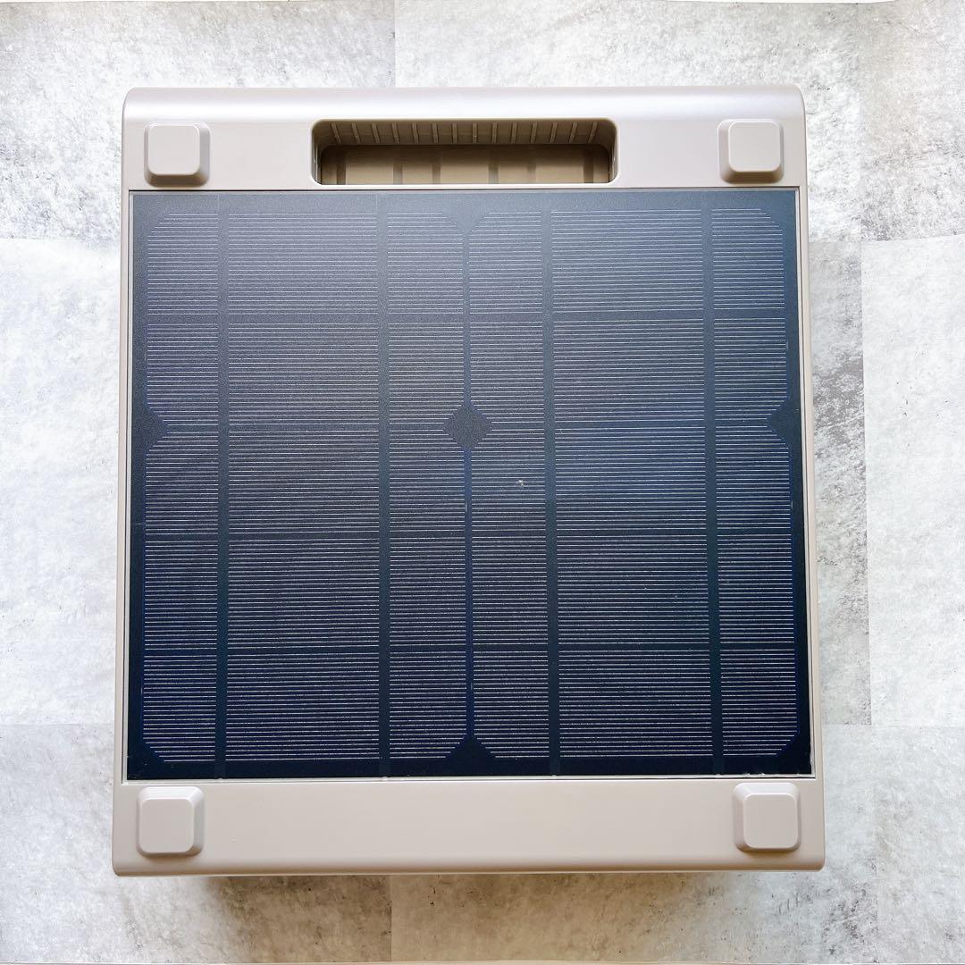 APF-560 ソーラーパワーファン SOTOMO グレイッシュ