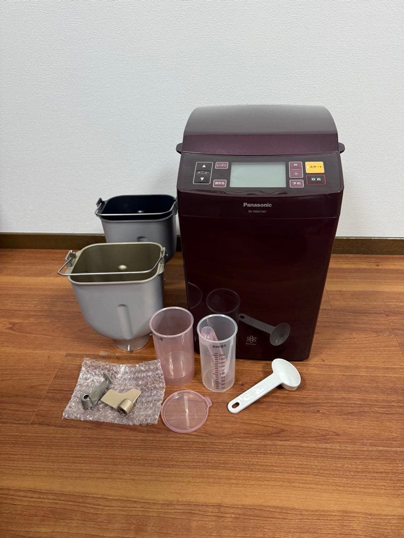 【美品】Panasonic GOPAN ホームベーカリー SD-RBM1001