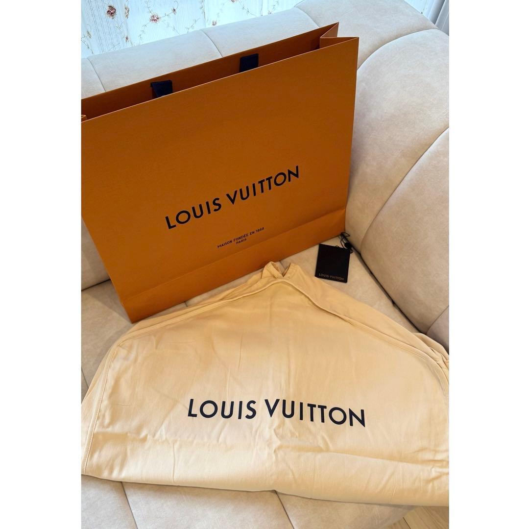 極美品　Louis Vuitton チェック柄 半袖ミニワンピース 34