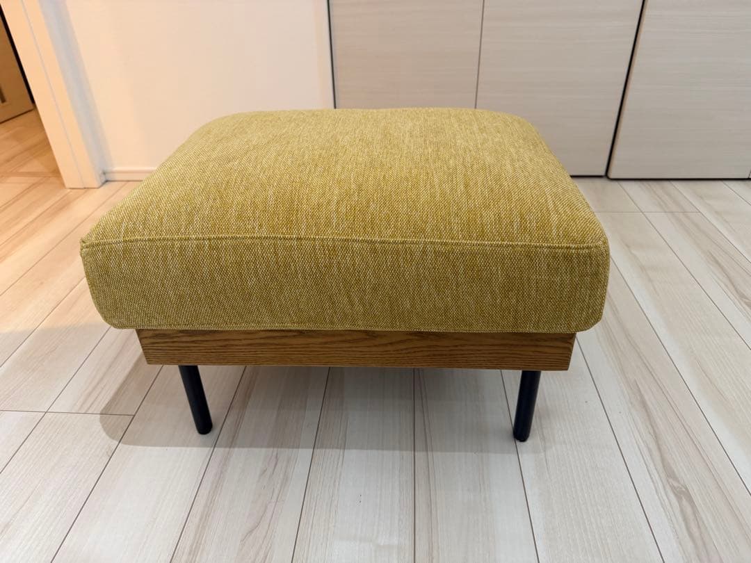 【カバー2個付】unico TREL (トレル) オットマン