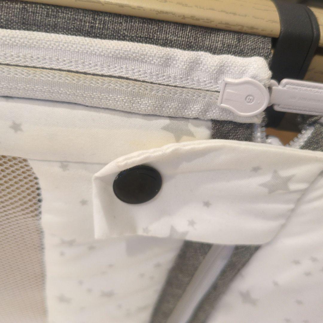 Playkids ベビーベッド グレー