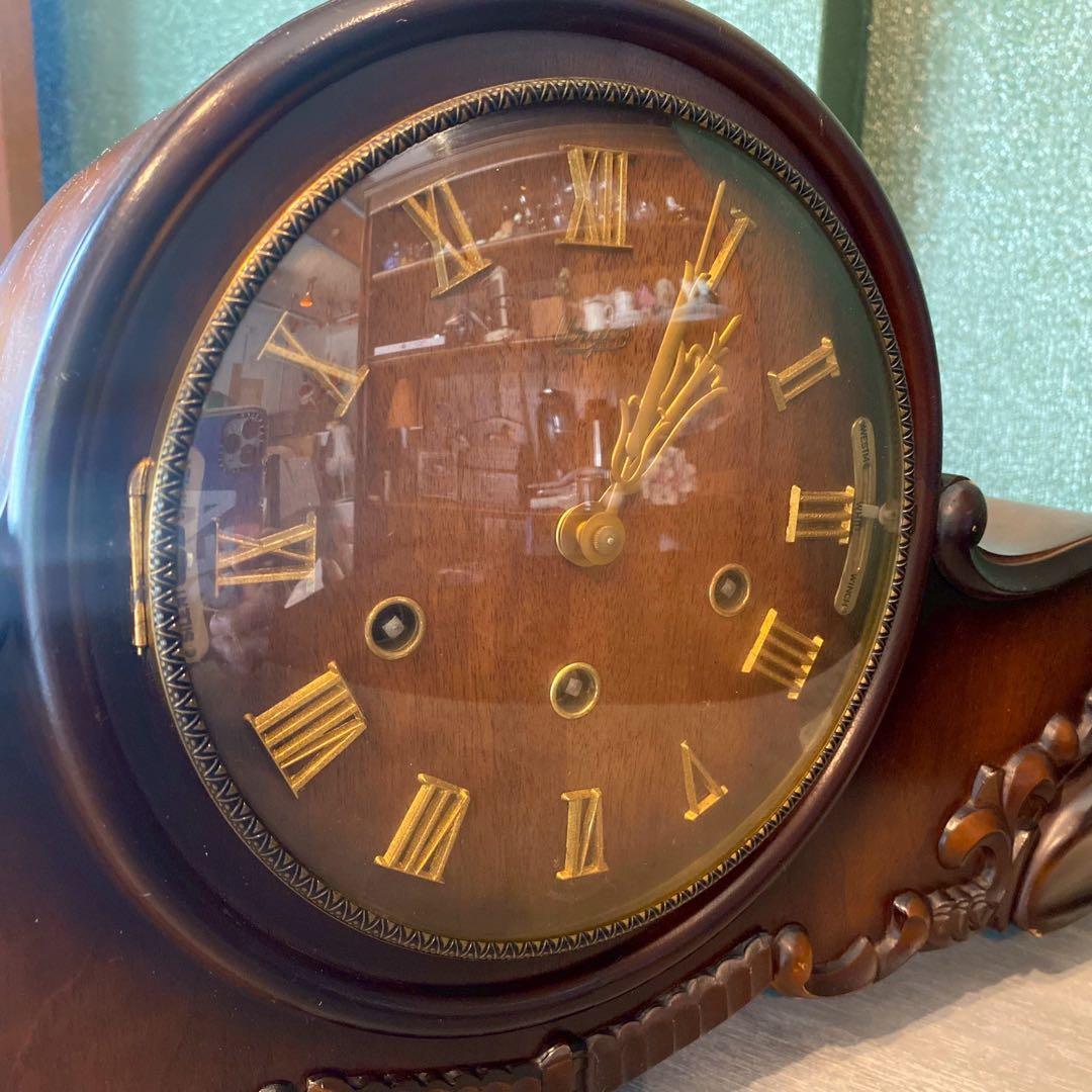 ドイツ Urgos ウルゴス 昭和レトロ ボンボン時計 インテリア アンティーク