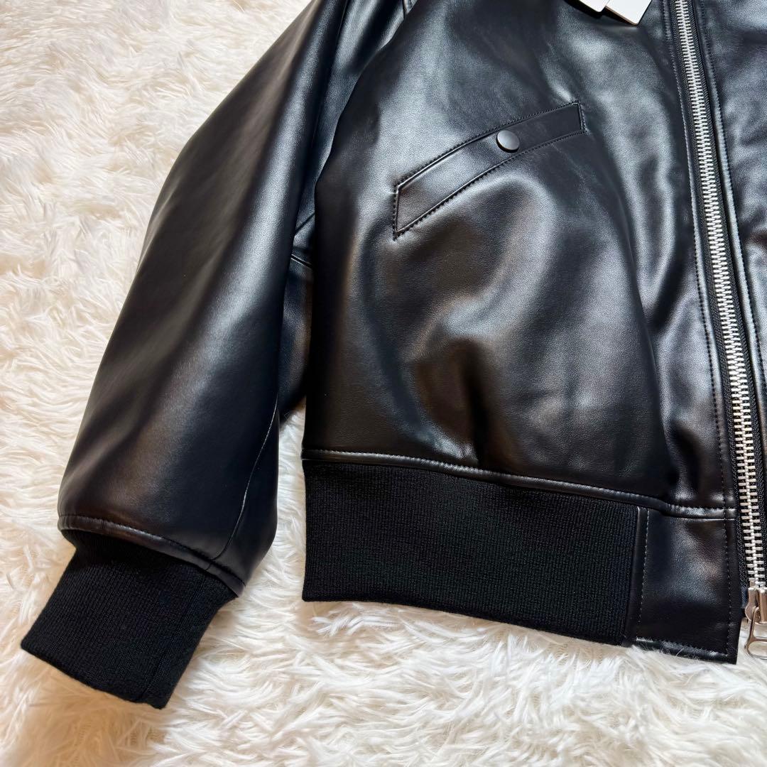 sun2018様未使用タグ付き スピックアンドスパン 24年モデル フェイクレザ