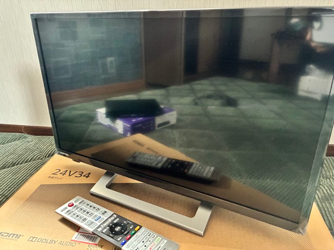 TOSHIBA 24V34 液晶テレビ 本体【中古美品】