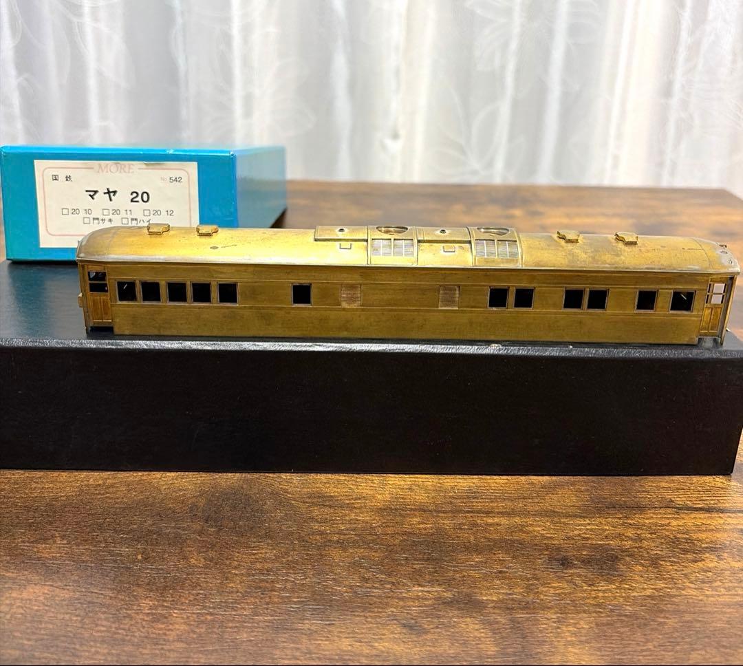 モア／国鉄NO.542 マヤ20 HOゲージ(製作途中・取説なし)